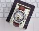Replica Omega Co-Axial Automatic Watch White Dial Gold Bezel Brown Leather Strap 42mm (2)_th.jpg